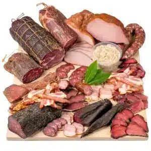 Paczka świąteczna wędlin